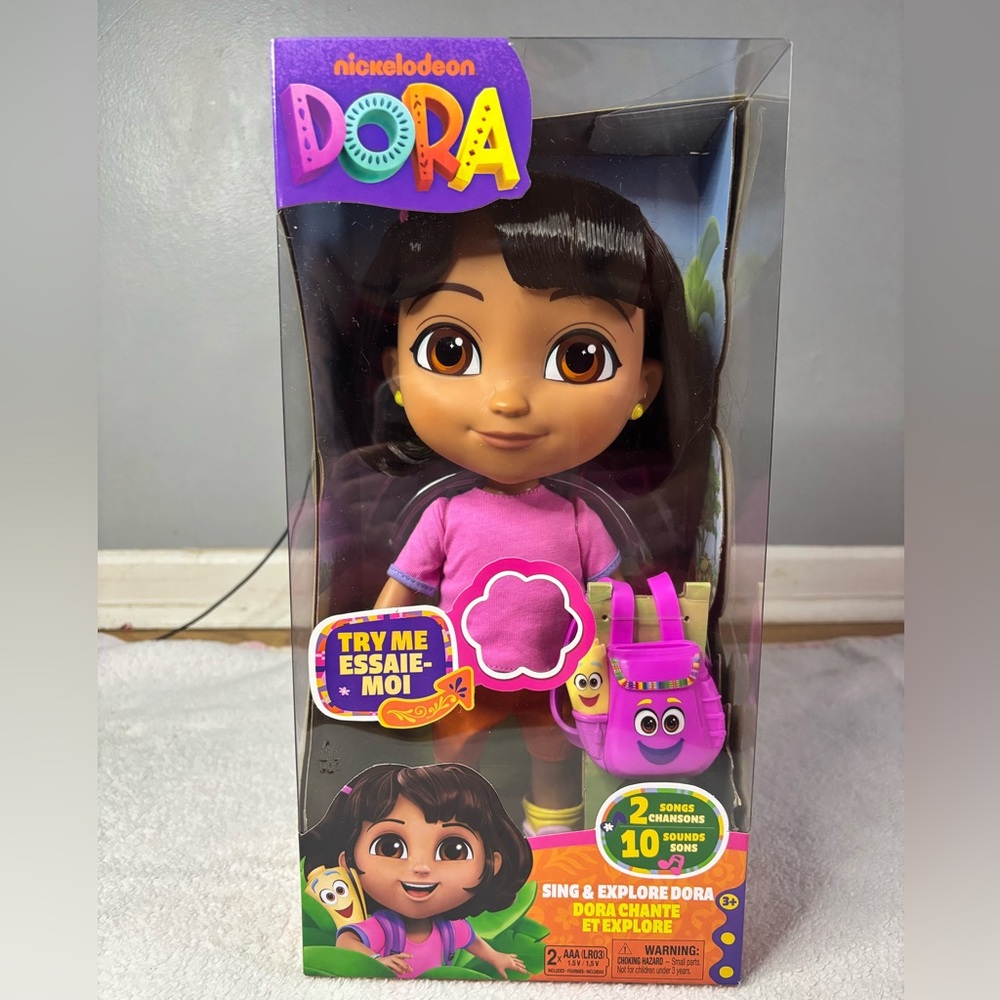 Nickelodeon Dora Sing & Explore Doll